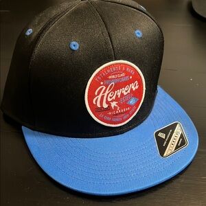 Drew Estate Herrera Esteli Black and Blue Cap hat cigar